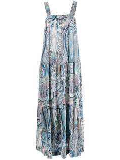 Ba&Sh paisley-print open-back dress