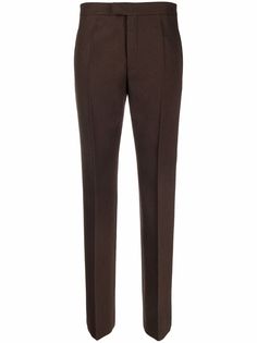 Jil Sander mid-rise straight leg trousers