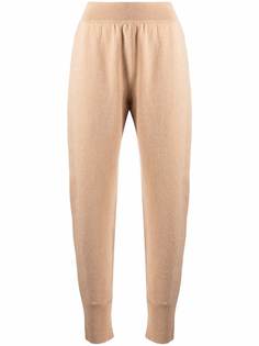 Alberta Ferretti cashmere-wool blend knit joggers