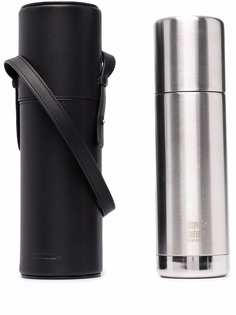 Jil Sander logo-embossed Thermos with case