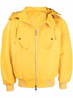 Alexander McQueen hooded bomber jacket