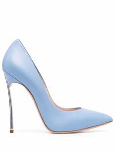 Casadei Blade leather pumps