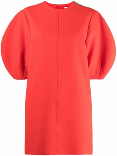 MSGM платье мини с объемными плечами