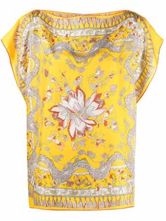 Emilio Pucci футболка с принтом Rugiada