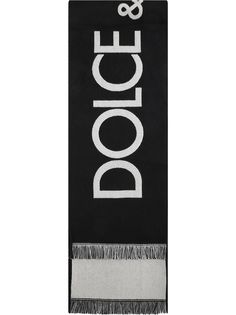 Dolce & Gabbana шарф с логотипом