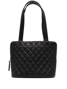 Chanel Pre-Owned стеганая сумка-тоут 1997-го года