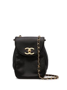 Chanel Pre-Owned сумка через плечо 1994-го года с поворотным замком и логотипом CC