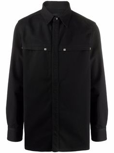 Givenchy куртка-рубашка с логотипом 4G