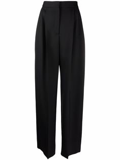 Alexander McQueen широкие брюки строгого кроя