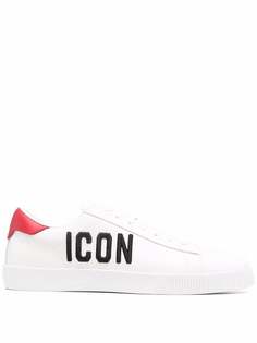 Dsquared2 кеды с вышивкой Icon