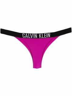 Calvin Klein плавки бикини с логотипом на поясе