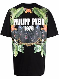 Philipp Plein футболка с графичным принтом