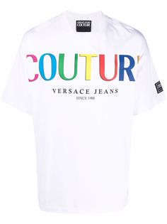 Versace Jeans Couture футболка с логотипом