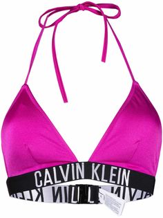 Calvin Klein лиф бикини с треугольными чашками и логотипом