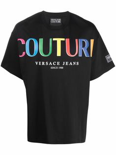 Versace Jeans Couture футболка с логотипом