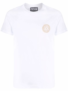 Versace Jeans Couture футболка с вышитым логотипом
