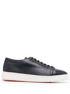 Santoni кеды на шнуровке