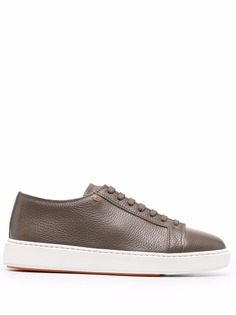 Santoni кеды на шнуровке