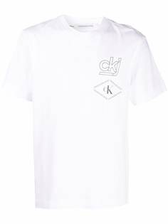 Calvin Klein Jeans футболка с монограммой