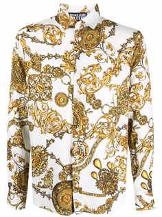 Versace Jeans Couture рубашка с принтом Regalia Baroque
