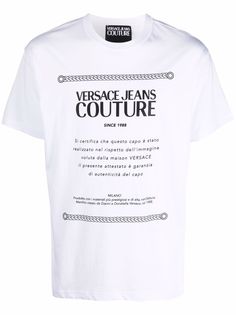 Versace Jeans Couture футболка с логотипом