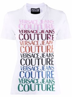 Versace Jeans Couture футболка с логотипом