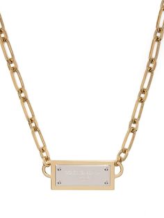 Dolce & Gabbana колье с логотипом