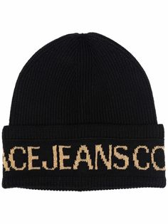 Versace Jeans Couture шапка бини с логотипом