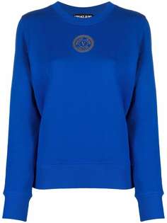 Versace Jeans Couture толстовка с круглым вырезом и логотипом