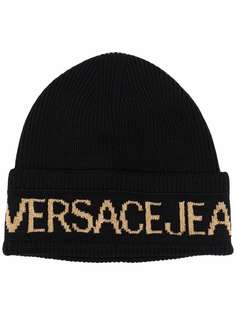 Versace Jeans Couture шапка бини с логотипом