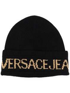 Versace Jeans Couture шапка бини с логотипом