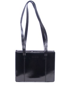 Gucci Pre-Owned сумка на плечо с тисненым логотипом