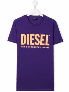 Diesel Kids футболка с логотипом