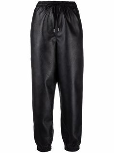 Stella McCartney брюки Kira из искусственной кожи