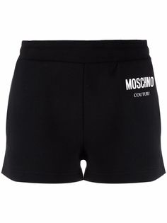 Moschino спортивные шорты с логотипом