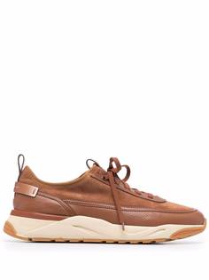 Santoni кроссовки на шнуровке