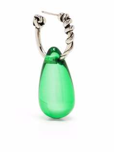 Alexander McQueen drop-shaped pendant earrings