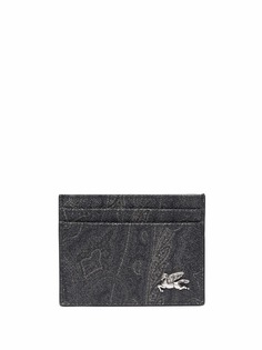 Etro картхолдер с принтом пейсли