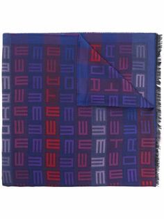 Etro шарф с логотипом