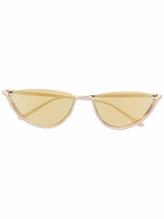 Bottega Veneta Eyewear tinted cat-eye frame sunglasses