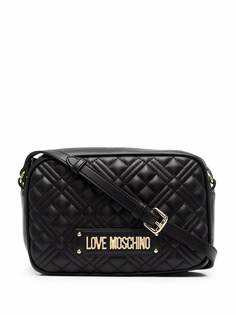 Love Moschino стеганая сумка через плечо с логотипом