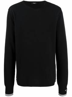 Balmain джемпер с контрастной окантовкой