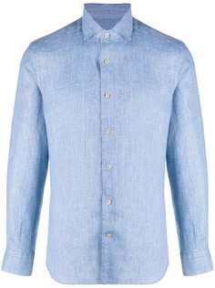 Corneliani рубашка с косым воротником