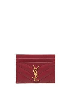 Saint Laurent картхолдер с монограммой
