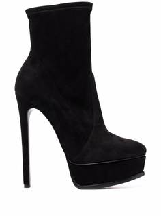 Casadei Blade stiletto platform boots
