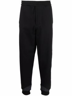 Helmut Lang logo-patch track pants