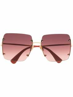 Max Mara square-frame sunglasses