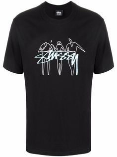 Stussy футболка с логотипом