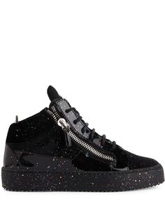 Giuseppe Zanotti logo-detail high-top trainers