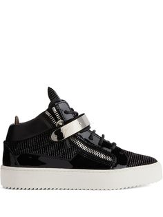 Giuseppe Zanotti touch-strap high-top trainers